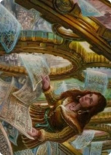 Image for Cartographer's Survey Art Card (51) [Innistrad: Crimson Vow] - Magic: The Gathering