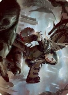 Image for Sawblade Slinger Art Card (54) [Innistrad: Crimson Vow] - Magic: The Gathering