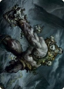 Image for Skull Skaab Art Card (67) [Innistrad: Crimson Vow] - Magic: The Gathering
