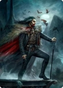 Image for Dracula, Blood Immortal Art Card (71) [Innistrad: Crimson Vow] - Magic: The Gathering