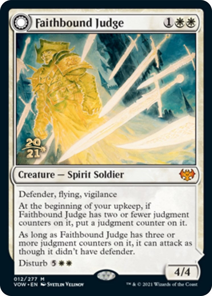 Image for Faithbound Judge (12) [Prerelease Cards] - Magic: The Gathering