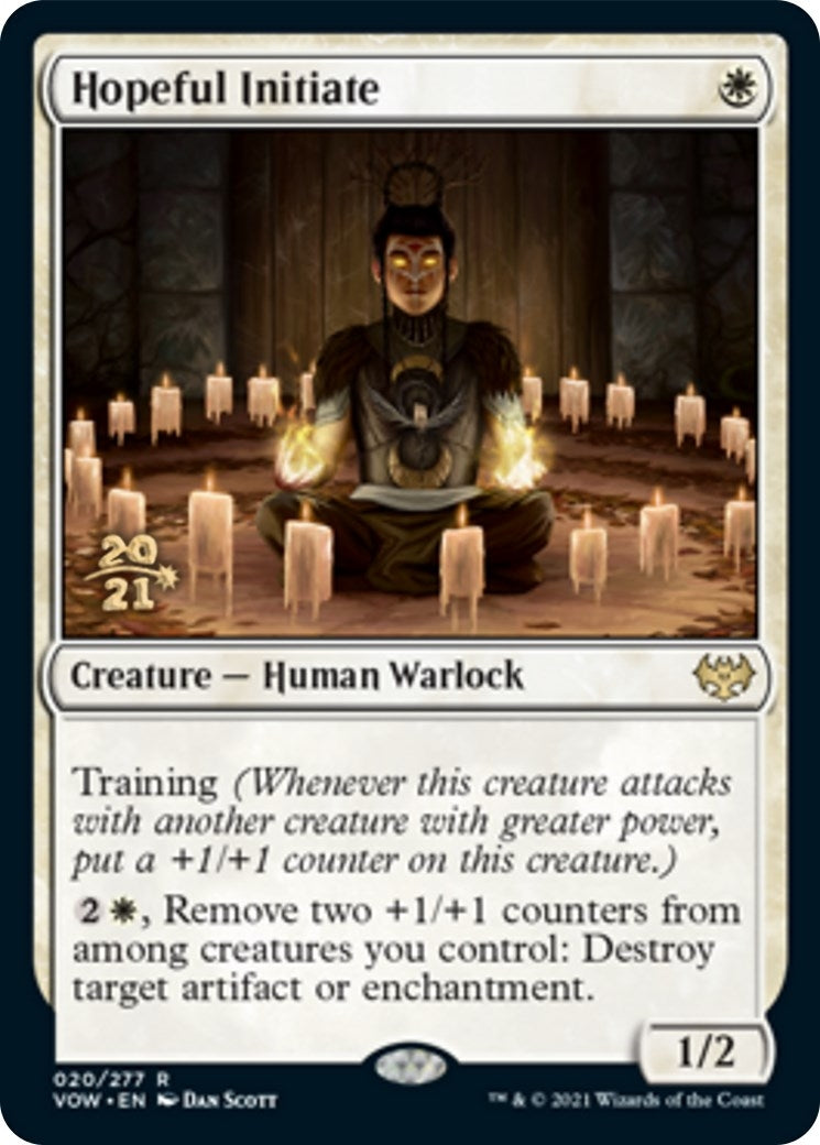Image for Hopeful Initiate (20) [Prerelease Cards] - Magic: The Gathering