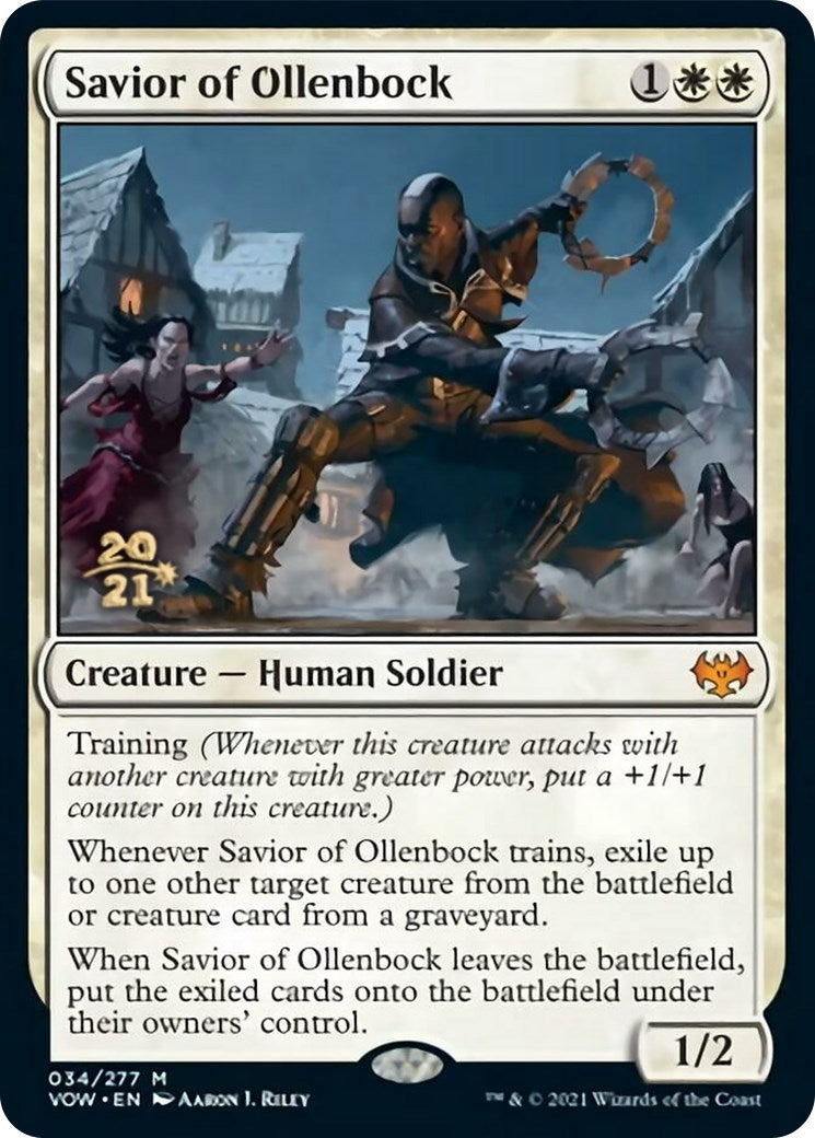 Image for Savior of Ollenbock (34) [Prerelease Cards] - Magic: The Gathering