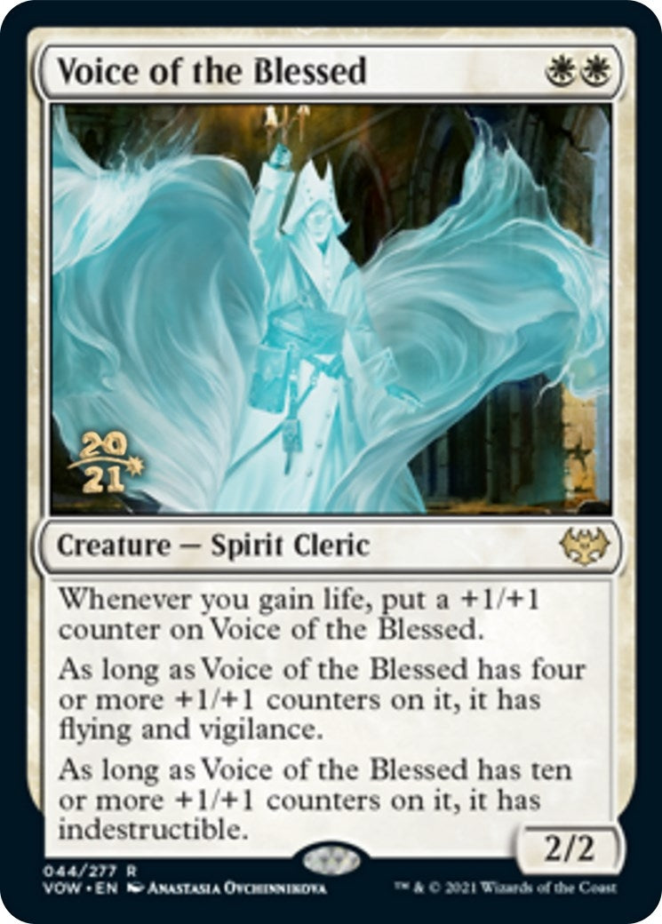Image for Voice of the Blessed (44) [Prerelease Cards] - Magic: The Gathering