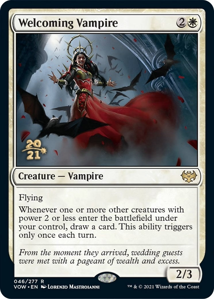 Welcoming Vampire (46) [Prerelease Cards]