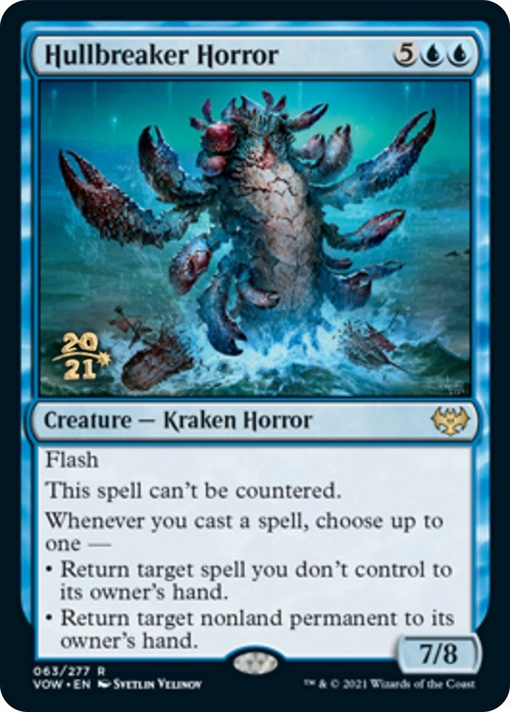 Image for Hullbreaker Horror (63) [Prerelease Cards] - Magic: The Gathering