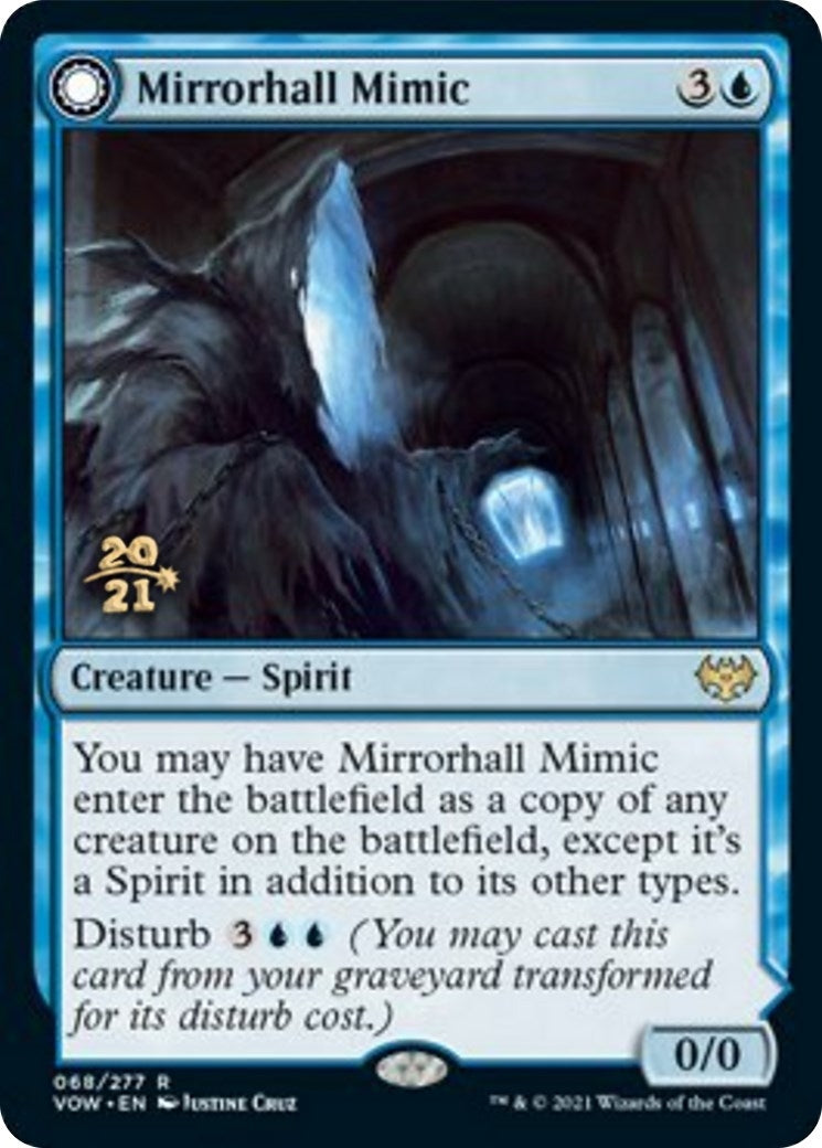 Image for Mirrorhall Mimic (68) [Prerelease Cards] - Magic: The Gathering