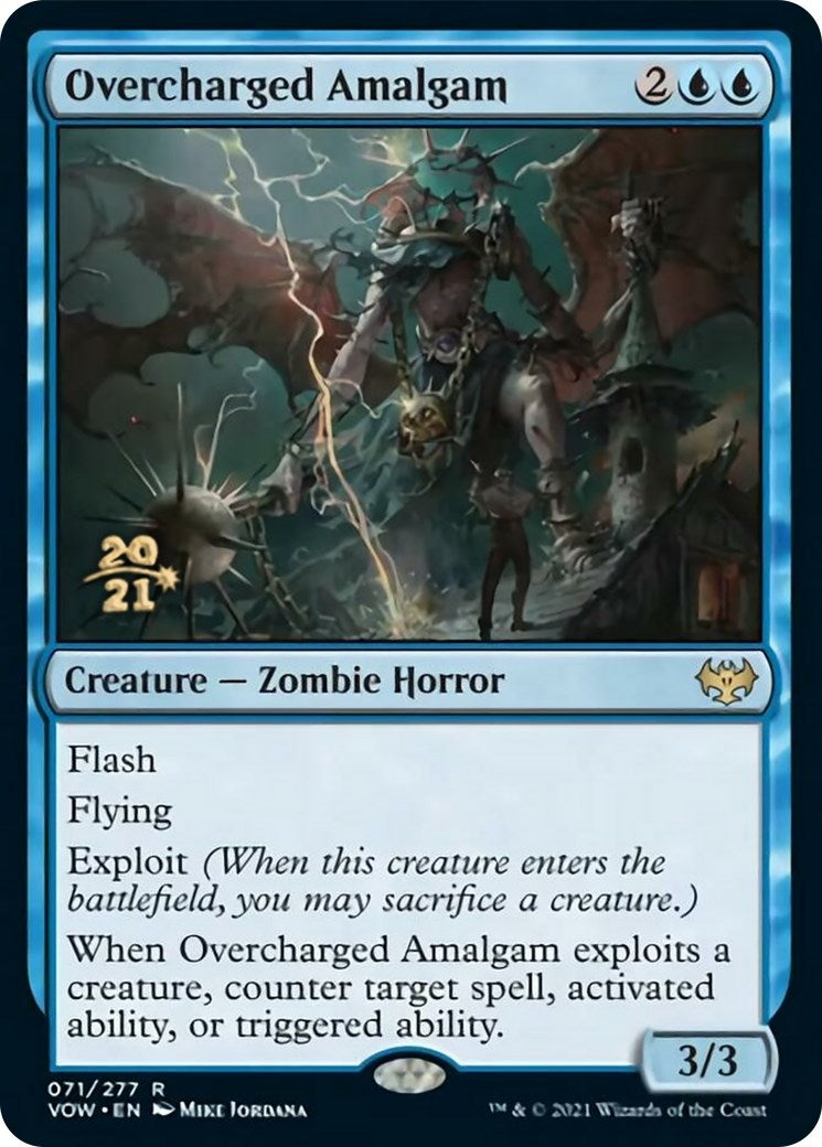 Image for Overcharged Amalgam (71) [Prerelease Cards] - Magic: The Gathering