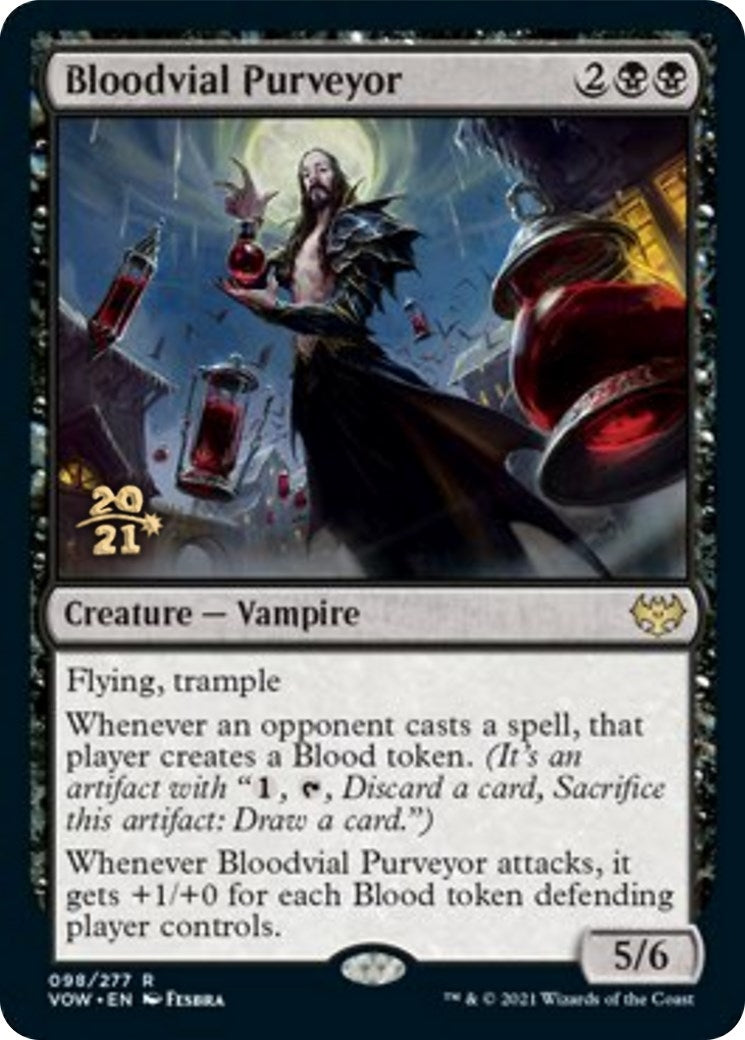 Image for Bloodvial Purveyor (98) [Prerelease Cards] - Magic: The Gathering