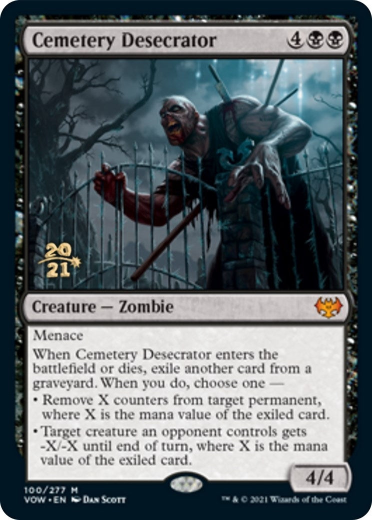 Image for Cemetery Desecrator (100) [Prerelease Cards] - Magic: The Gathering