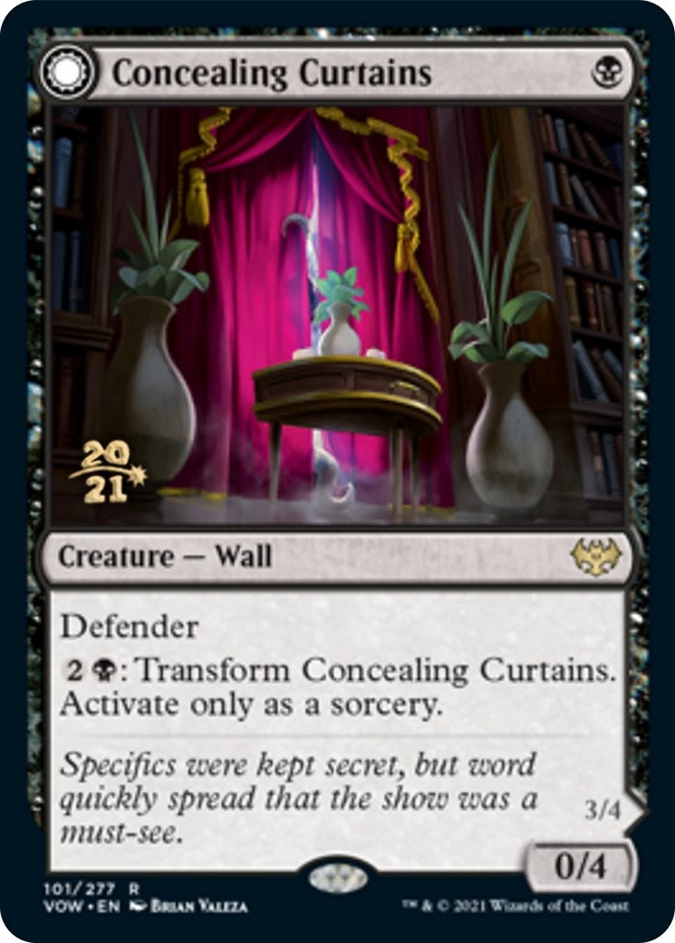 Concealing Curtains (101) [Prerelease Cards]
