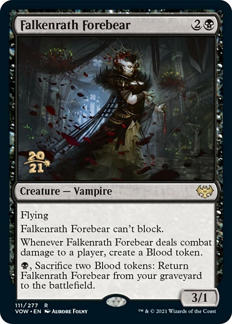Image for Falkenrath Forebear (111) [Prerelease Cards] - Magic: The Gathering