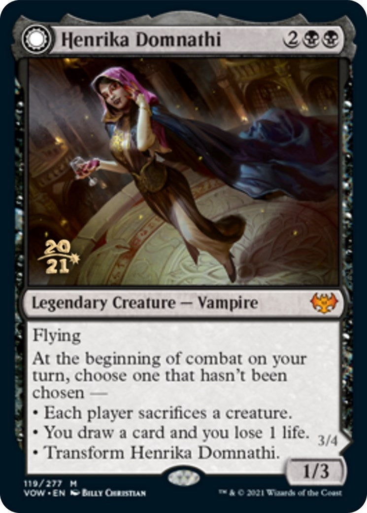 Image for Henrika Domnathi (119) [Prerelease Cards] - Magic: The Gathering