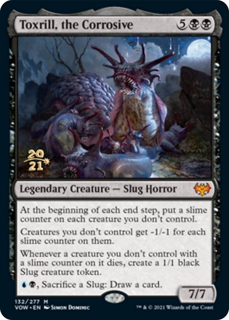 Image for Toxrill, the Corrosive (132) [Prerelease Cards] - Magic: The Gathering