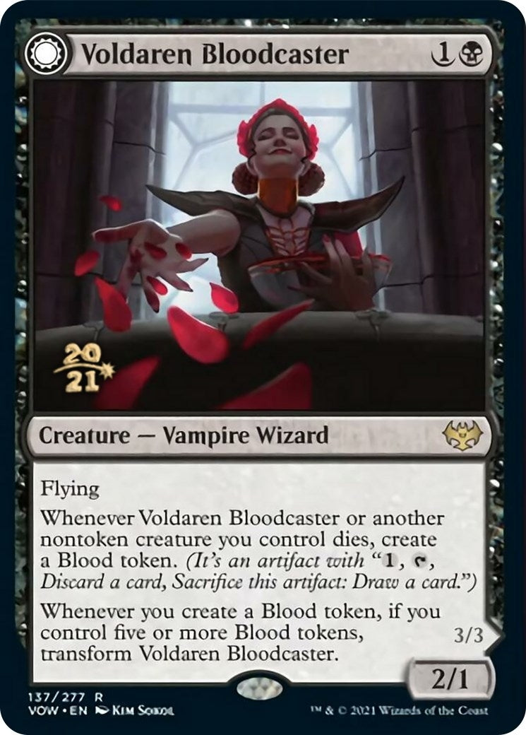 Image for Voldaren Bloodcaster (137) [Prerelease Cards] - Magic: The Gathering