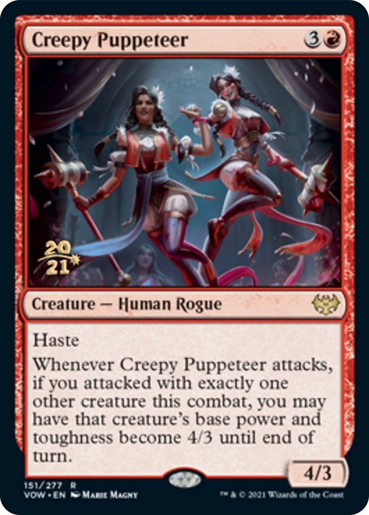 Image for Creepy Puppeteer (151) [Prerelease Cards] - Magic: The Gathering