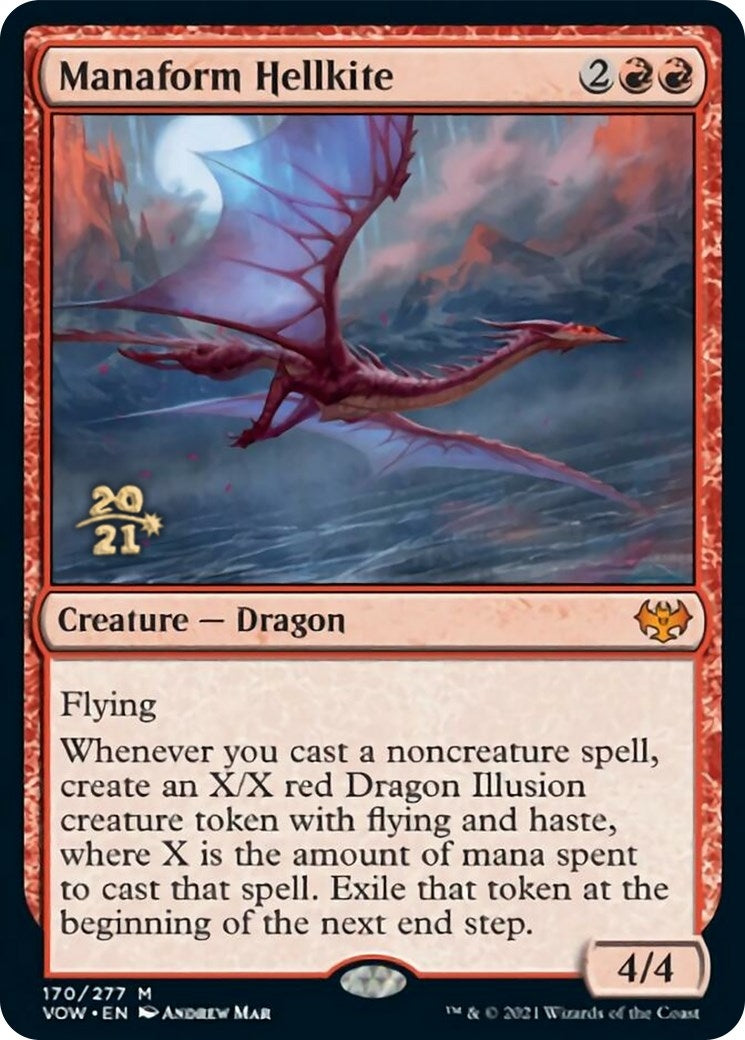 Image for Manaform Hellkite (170) [Prerelease Cards] - Magic: The Gathering