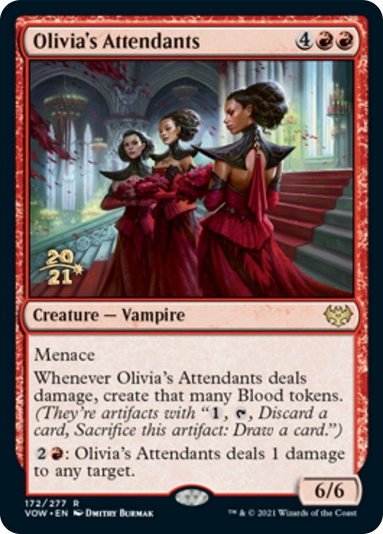 Image for Olivia's Attendants (172) [Prerelease Cards] - Magic: The Gathering