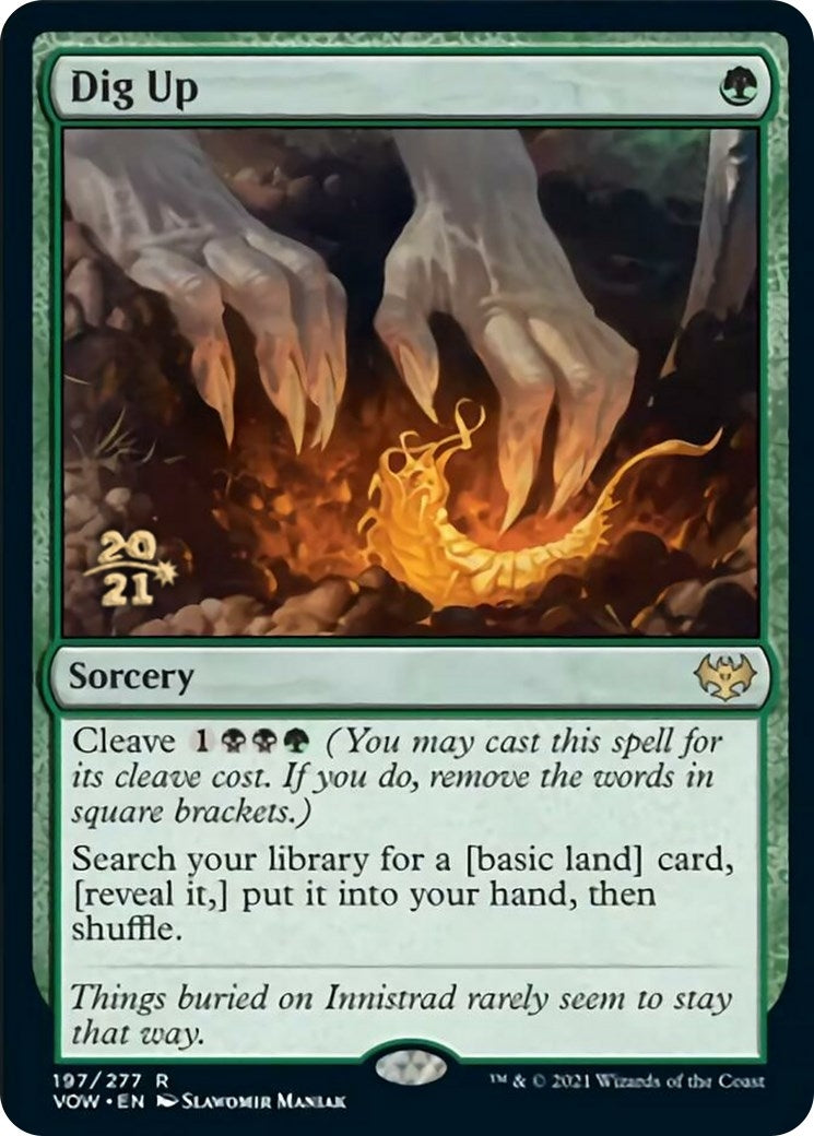 Image for Dig Up (197) [Prerelease Cards] - Magic: The Gathering