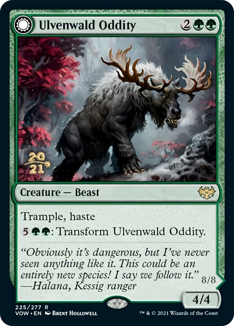 Image for Ulvenwald Oddity (225) [Prerelease Cards] - Magic: The Gathering