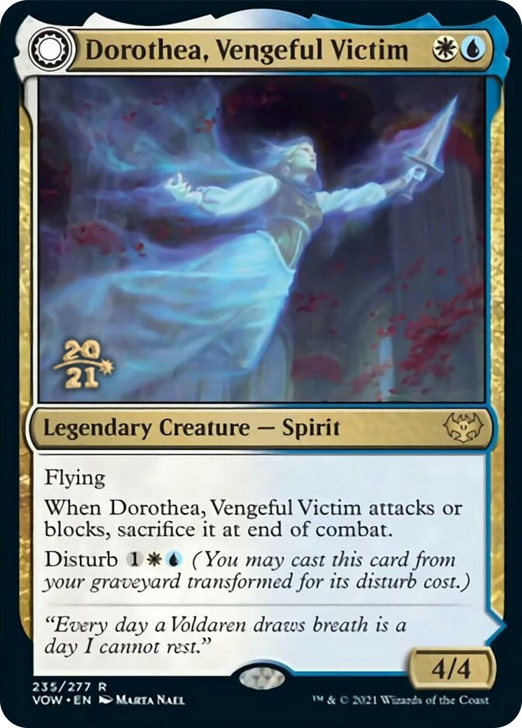 Image for Dorothea, Vengeful Victim (235) [Prerelease Cards] - Magic: The Gathering