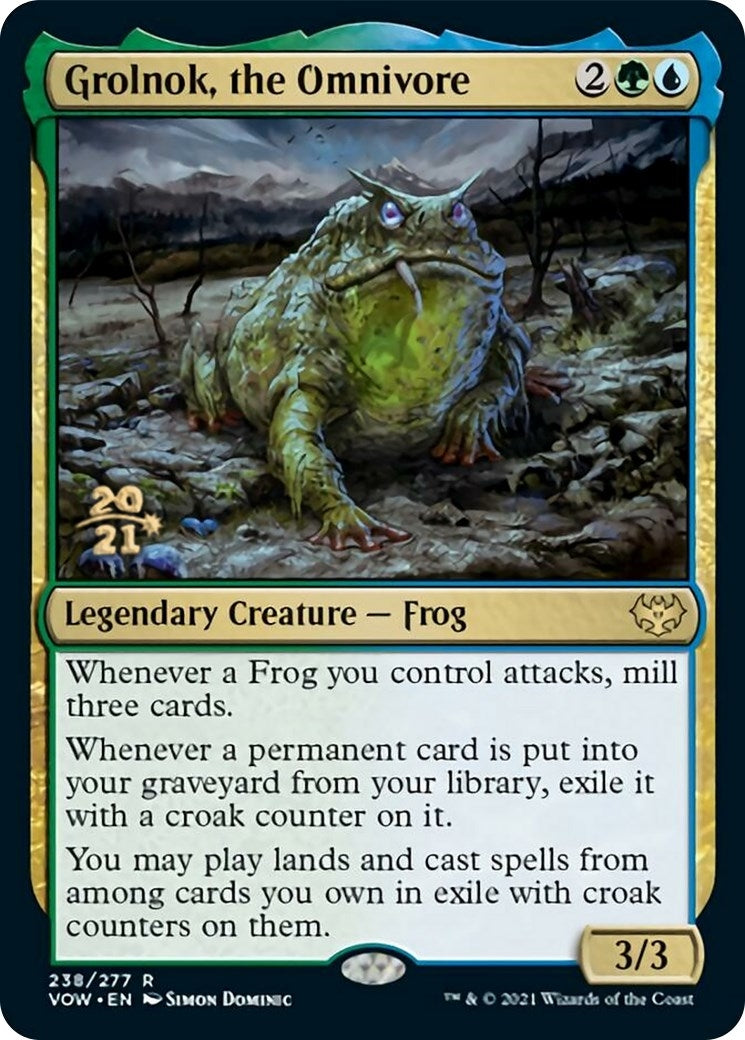 Image for Grolnok, the Omnivore (238) [Prerelease Cards] - Magic: The Gathering