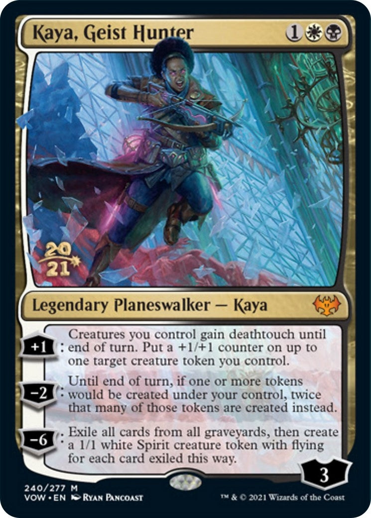 Image for Kaya, Geist Hunter (240) [Prerelease Cards] - Magic: The Gathering