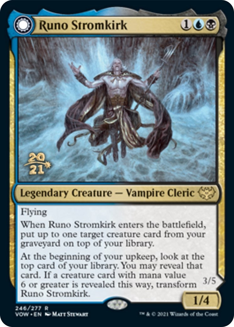 Image for Runo Stromkirk (246) [Prerelease Cards] - Magic: The Gathering