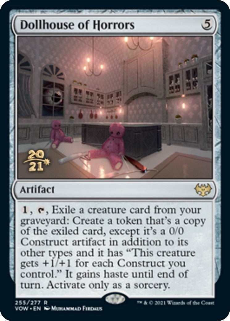 Image for Dollhouse of Horrors (255) [Prerelease Cards] - Magic: The Gathering