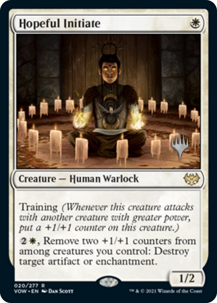 Image for Hopeful Initiate (20) [March of the Machine] - Magic: The Gathering