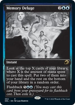 Image for Memory Deluge (62) [Innistrad: Double Feature] - Magic: The Gathering