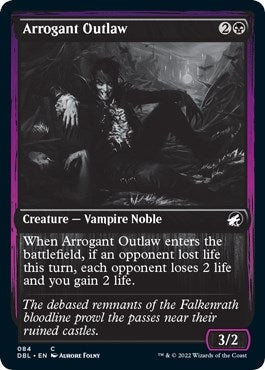 Arrogant Outlaw (84) [Innistrad: Double Feature]