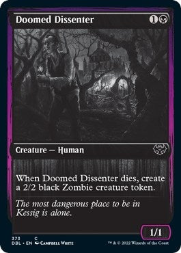 Image for Doomed Dissenter (373) [Innistrad: Double Feature] - Magic: The Gathering