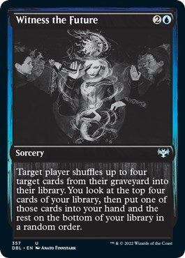 Image for Witness the Future (357) [Innistrad: Double Feature] - Magic: The Gathering