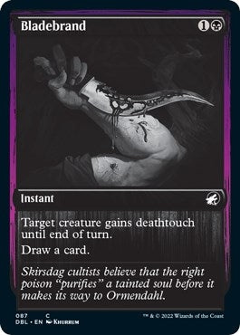 Image for Bladebrand (87) [Innistrad: Double Feature] - Magic: The Gathering