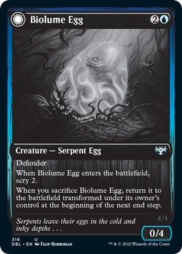 Image for Biolume Egg (316) [Innistrad: Double Feature] - Magic: The Gathering