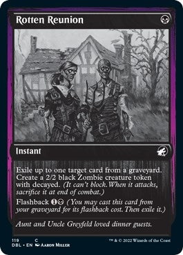 Image for Rotten Reunion (119) [Innistrad: Double Feature] - Magic: The Gathering