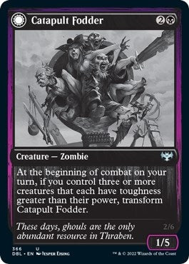 Image for Catapult Fodder (366) [Innistrad: Double Feature] - Magic: The Gathering