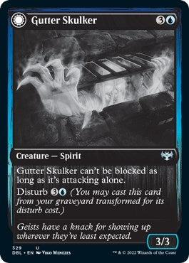 Image for Gutter Skulker (329) [Innistrad: Double Feature] - Magic: The Gathering