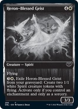 Heron-Blessed Geist (286) [Innistrad: Double Feature]