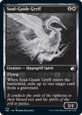 Image for Soul-Guide Gryff (35) [Innistrad: Double Feature] - Magic: The Gathering
