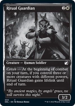 Image for Ritual Guardian (30) [Innistrad: Double Feature] - Magic: The Gathering