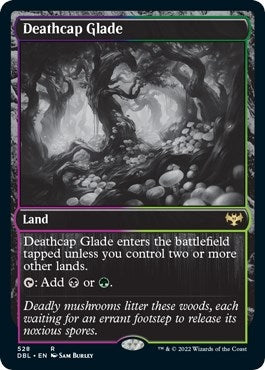 Image for Deathcap Glade (528) [Innistrad: Double Feature] - Magic: The Gathering