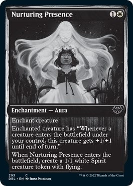 Image for Nurturing Presence (293) [Innistrad: Double Feature] - Magic: The Gathering