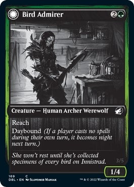 Image for Bird Admirer (169) [Innistrad: Double Feature] - Magic: The Gathering