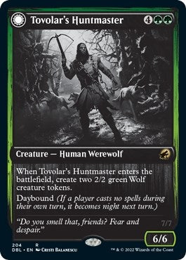 Image for Tovolar's Huntmaster (204) [Innistrad: Double Feature] - Magic: The Gathering