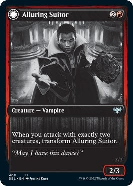 Image for Alluring Suitor (408) [Innistrad: Double Feature] - Magic: The Gathering