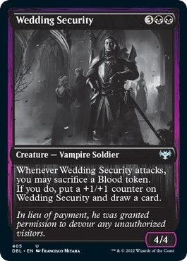 Image for Wedding Security (405) [Innistrad: Double Feature] - Magic: The Gathering