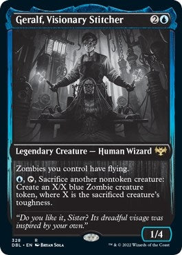 Image for Geralf, Visionary Stitcher (328) [Innistrad: Double Feature] - Magic: The Gathering