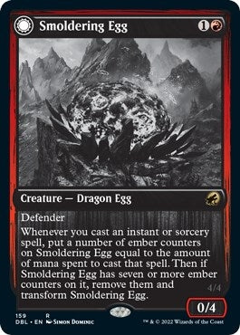 Image for Smoldering Egg (159) [Innistrad: Double Feature] - Magic: The Gathering